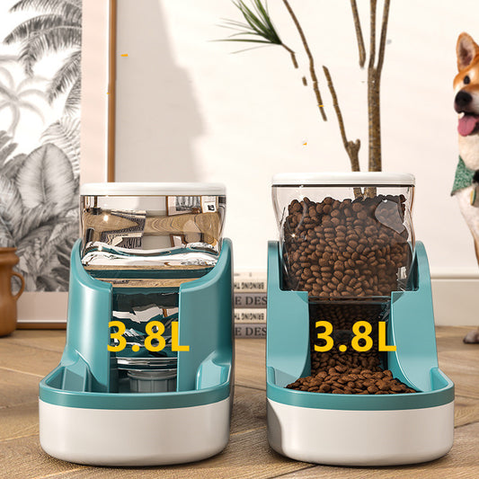 Pets Water Dispenser & Automatic Feeder